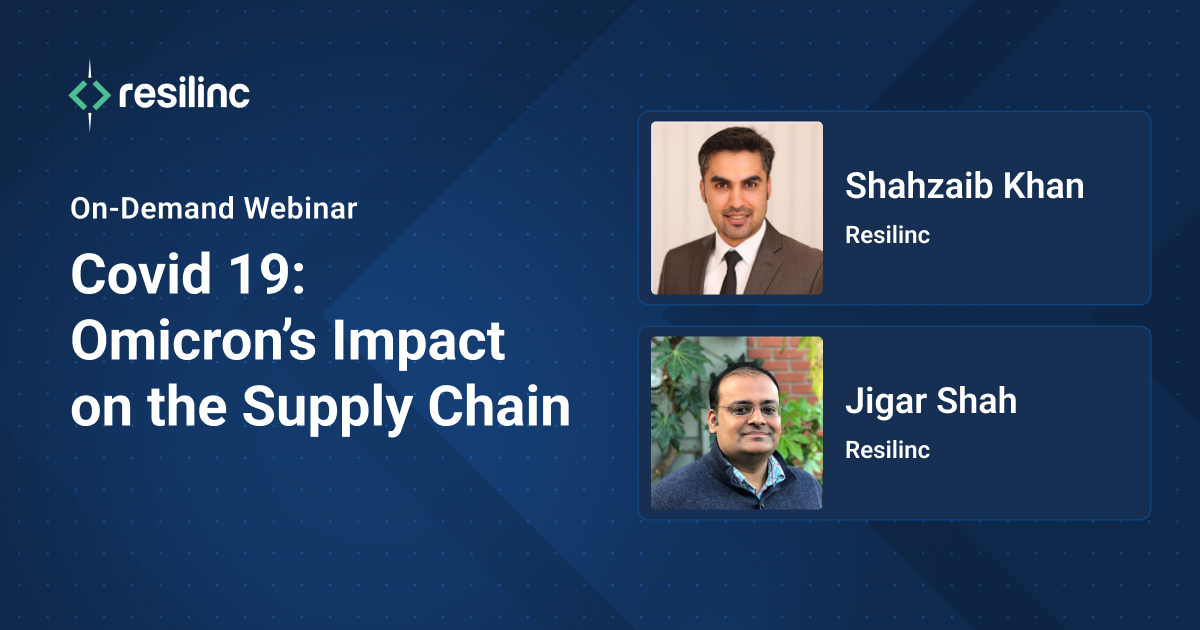 Omicron's Impact  on the Supply Chain